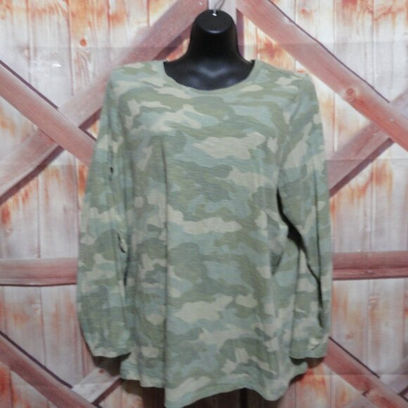 Sonoma Tops - Sonoma Camo long sleeve T sz 1Xl, gently worn,